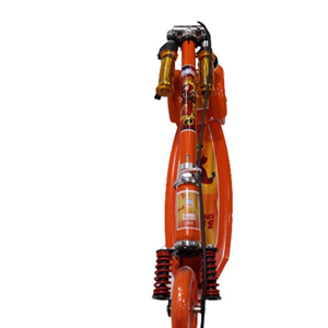 اسکوتر سه چرخ ژله ای چراغ دار نارنجی طرح شگفت انگیزان-اسباب بازی